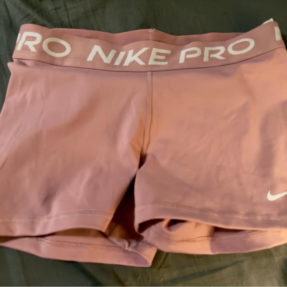 Nike Pro Women's Athletic Mauve Shorts